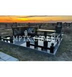 Ограда из гранита на могилу ЗАБ004