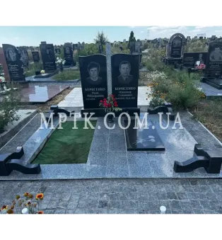Ограда из гранита на могилу ЗАБ008