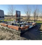 Ограда из гранита на могилу ЗАБ012