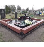 Ограда из гранита на могилу ЗАБ012