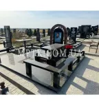 Ограда из гранита на могилу ЗАБ015