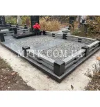 Ограда из гранита на могилу ЗАБ017