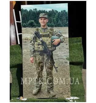 Фотография на стекле для памятников - ФОТ010. Размер: 120*60 см