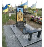 Фотографія на склі для пам'ятників - ФОТ008. Розмір: 100*50 см