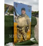 Фотографія на склі для пам'ятників - ФОТ008. Розмір: 100*50 см