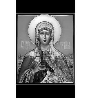 Граверовка иконы. Модель - ИК021