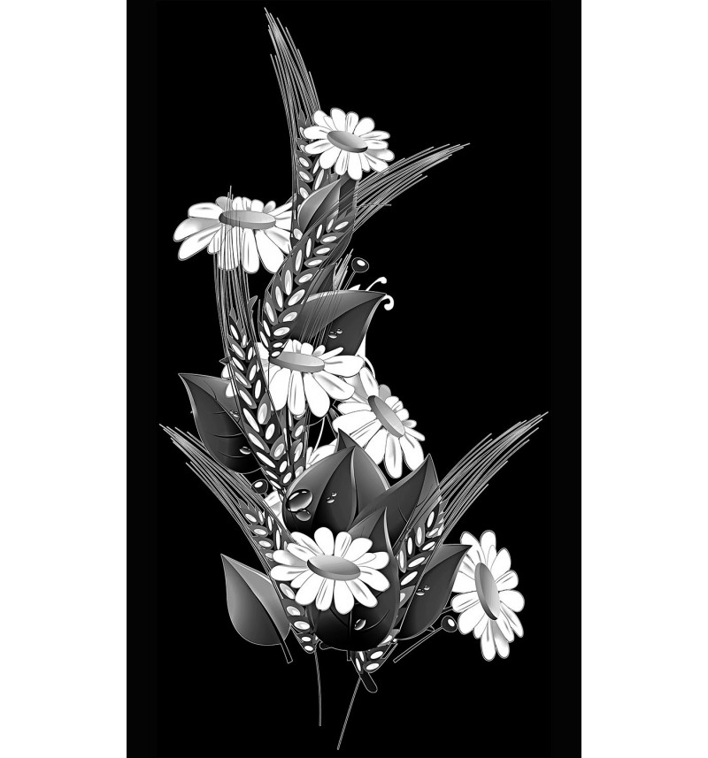 Граверовка цветов. Модель - ЦВ014