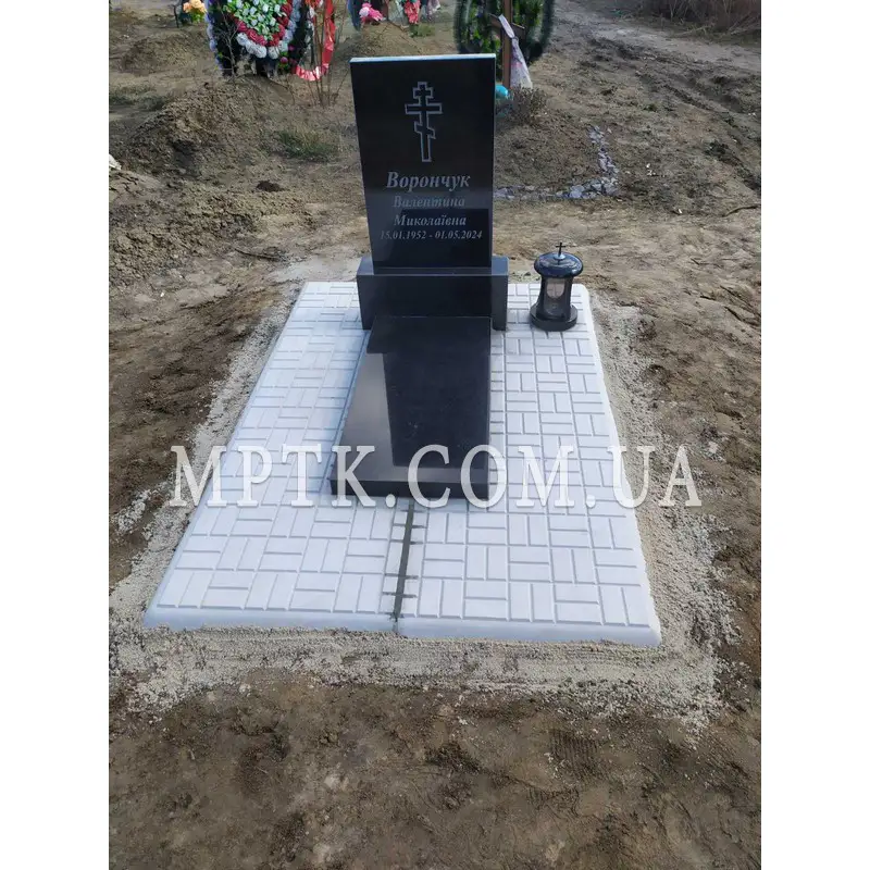 Гравировка креста 8